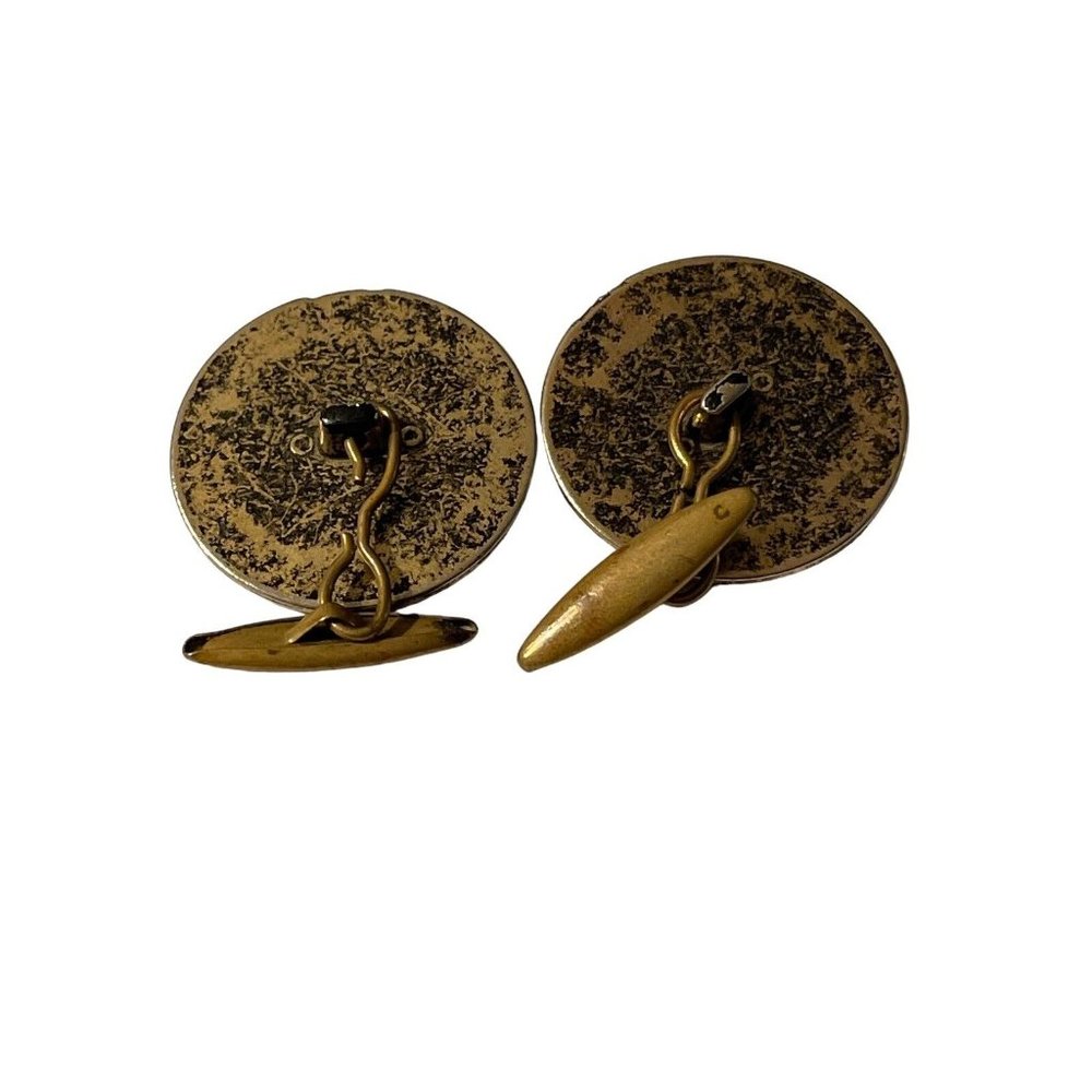 1809 Year Domini Tyrol‎ Austria Osterreich Military Buttons Custom Cufflinks VTG - Picture 4 of 8
